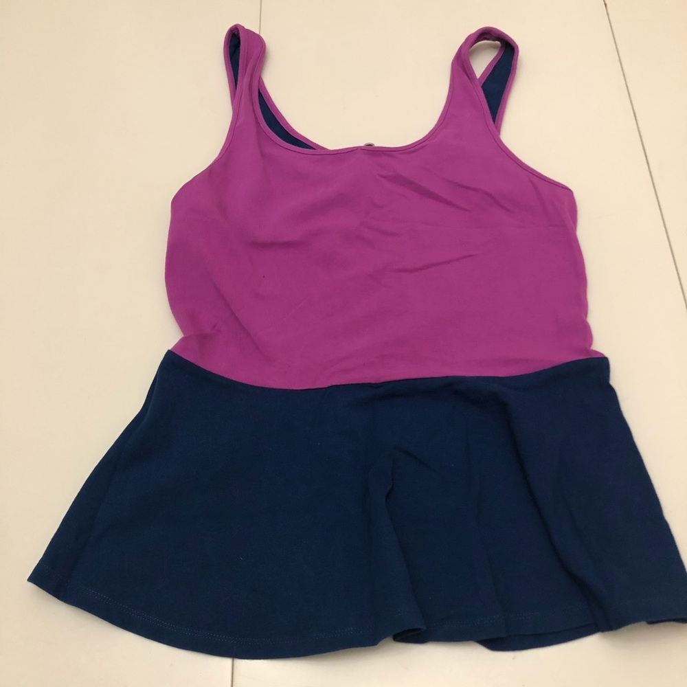 Express peplum top with zip back